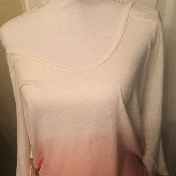 New FREE PEOPLE Cold Shoulder Top Sz M - Picture 3 of 8